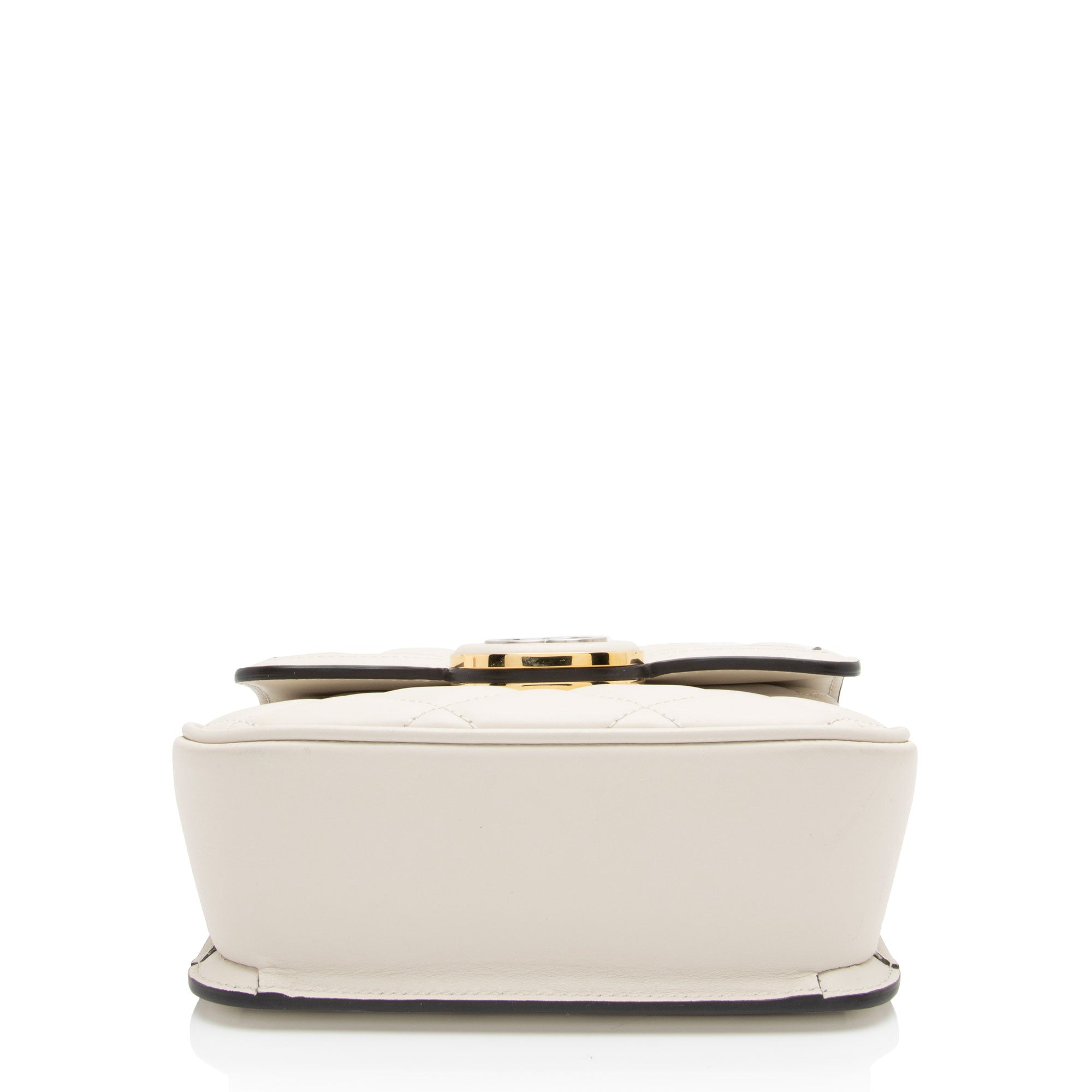 Gucci Calfskin Deco Mini Shoulder Bag