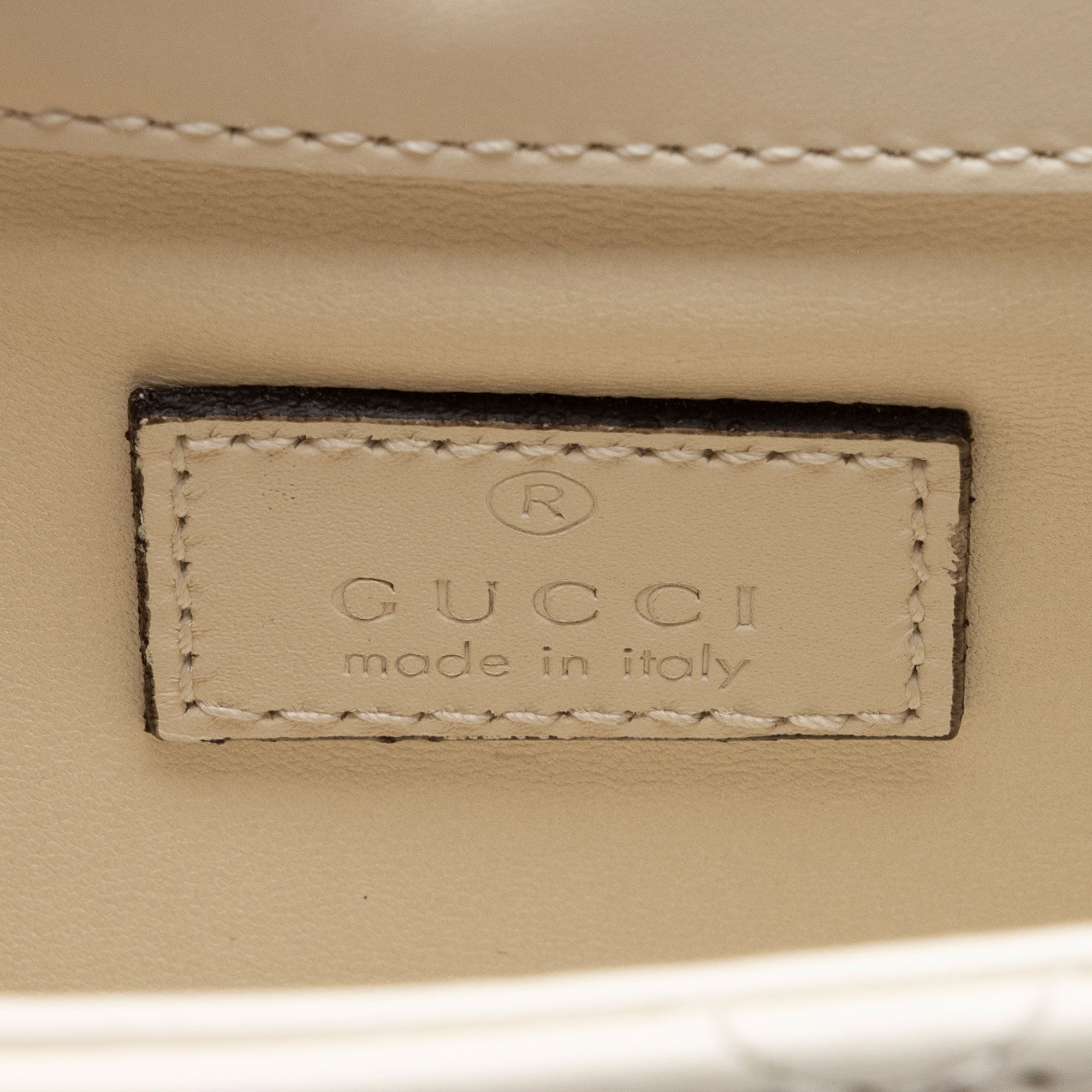 Gucci Calfskin Deco Mini Shoulder Bag