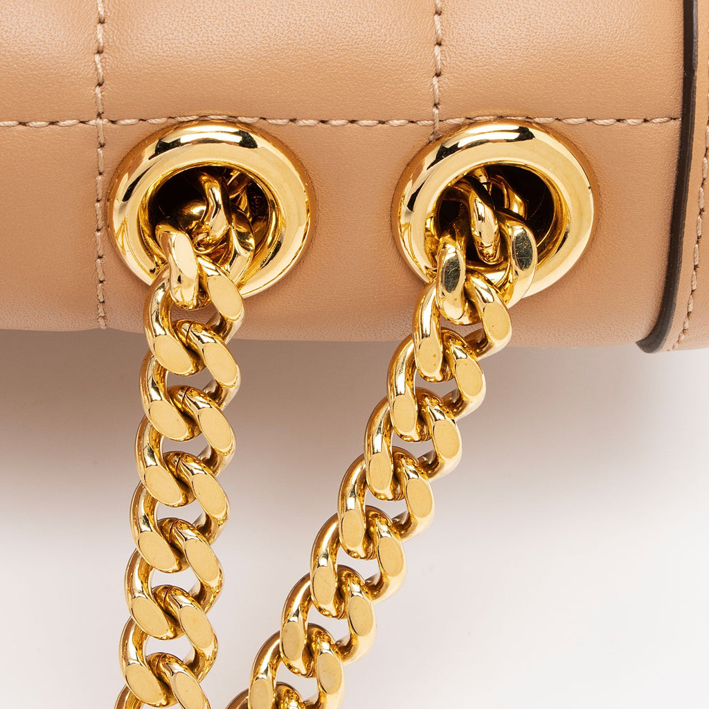 Gucci Calfskin Deco Mini Shoulder Bag