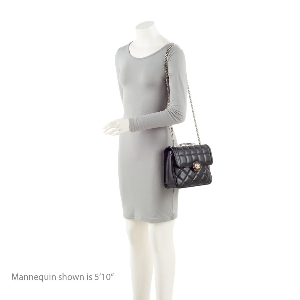 Gucci Calfskin Deco Small Shoulder Bag