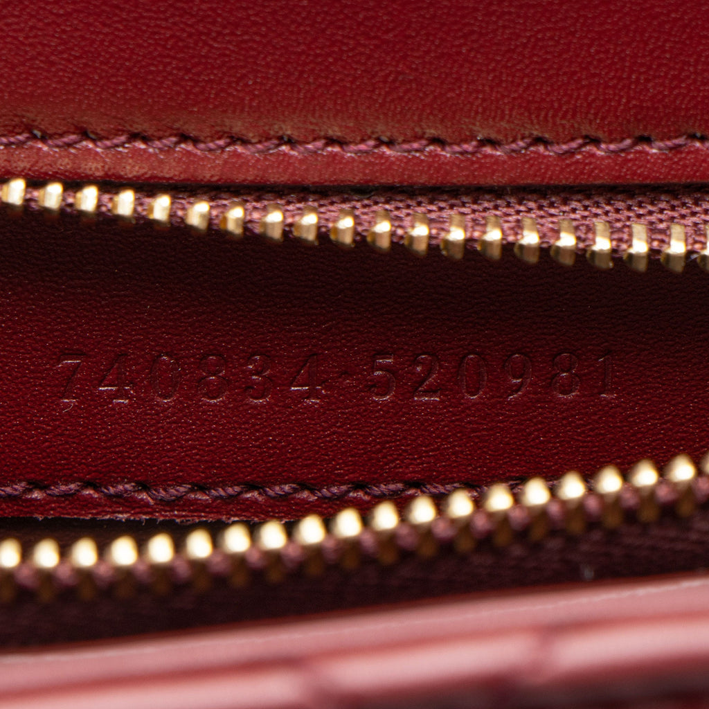 Gucci Calfskin Deco Small Shoulder Bag