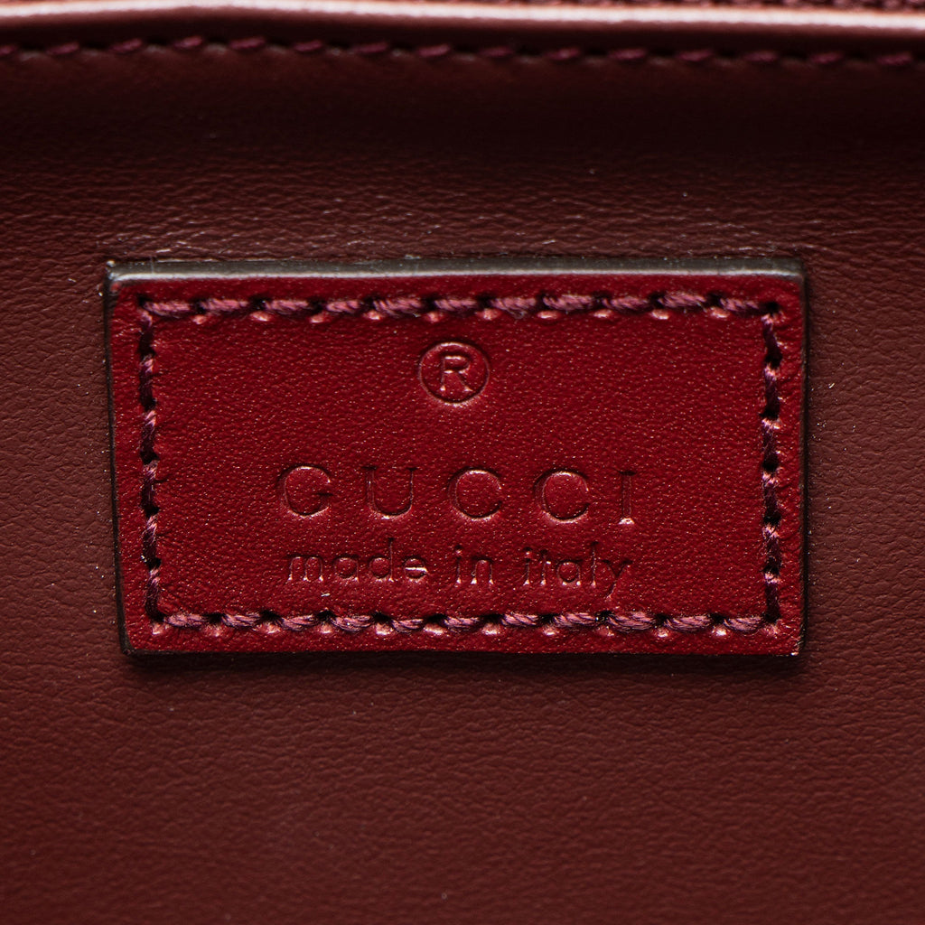 Gucci Calfskin Deco Small Shoulder Bag