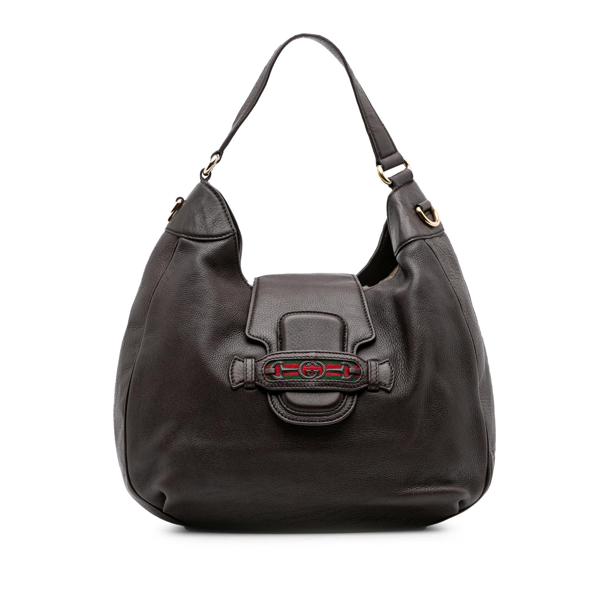 Gucci Calfskin Dressage Hobo