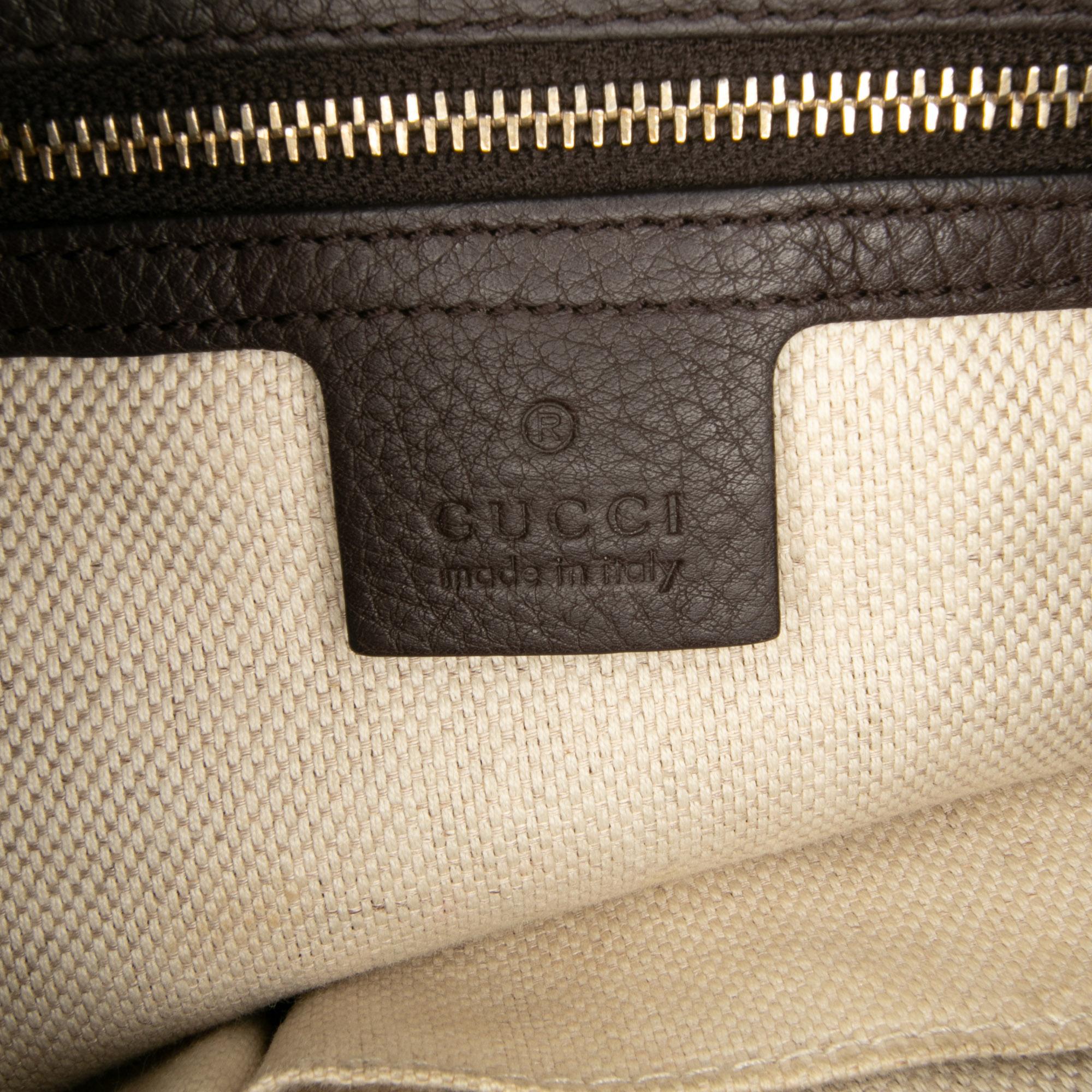 Gucci Calfskin Dressage Hobo