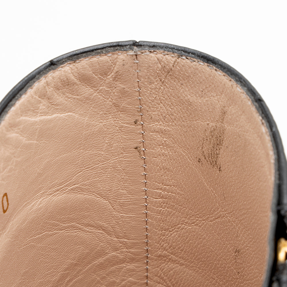 Gucci Calfskin Emblem Boots - Size 7.5 / 37.5 (SHF-16791)