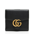 Gucci Calfskin GG Marmont FrLBch Wallet
