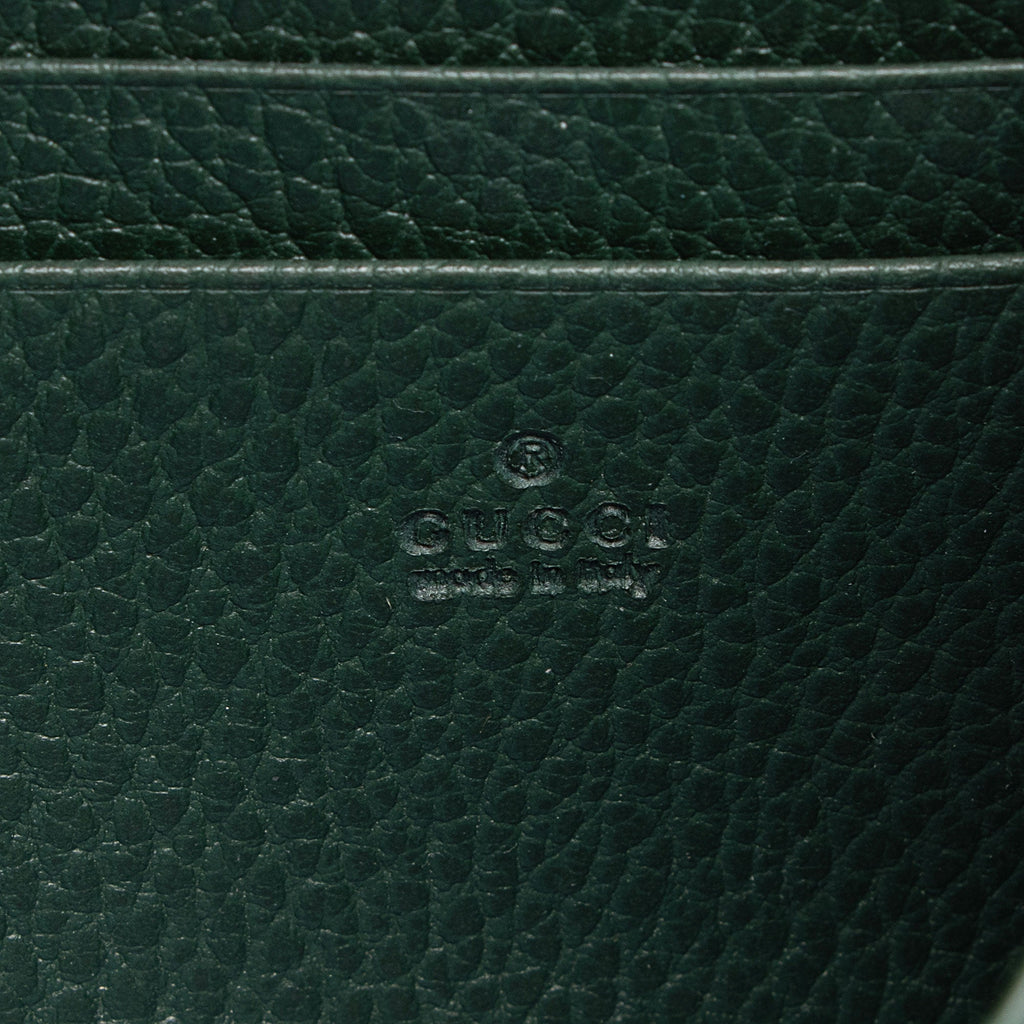 Gucci Calfskin Garden Dionysus Chain Wallet