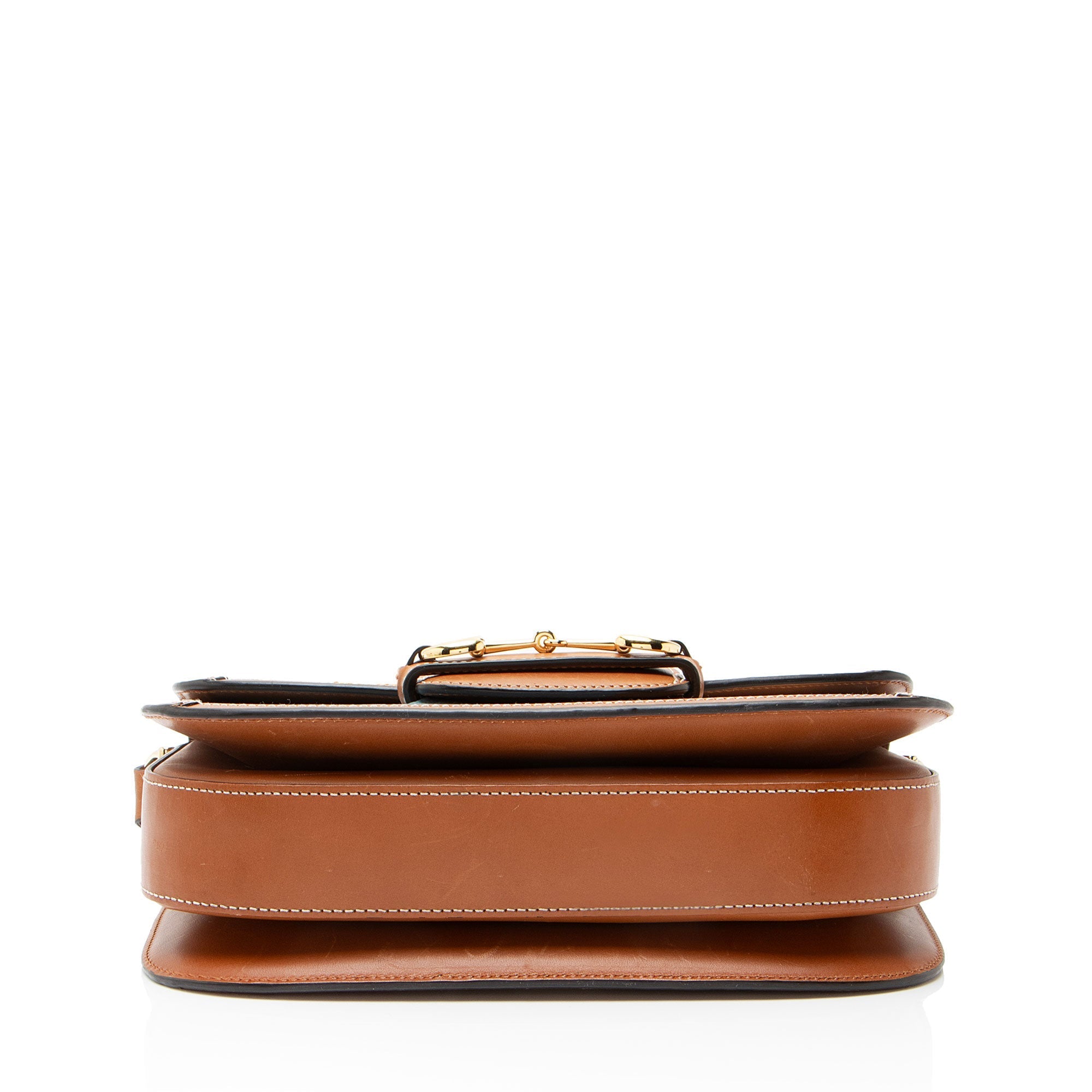 Gucci Calfskin Tricolor Horsebit 1955 Small Bag