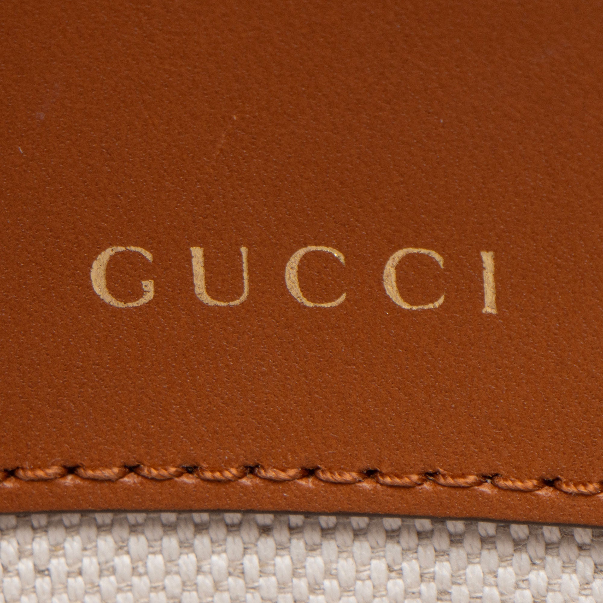 Gucci Calfskin Tricolor Horsebit 1955 Small Bag