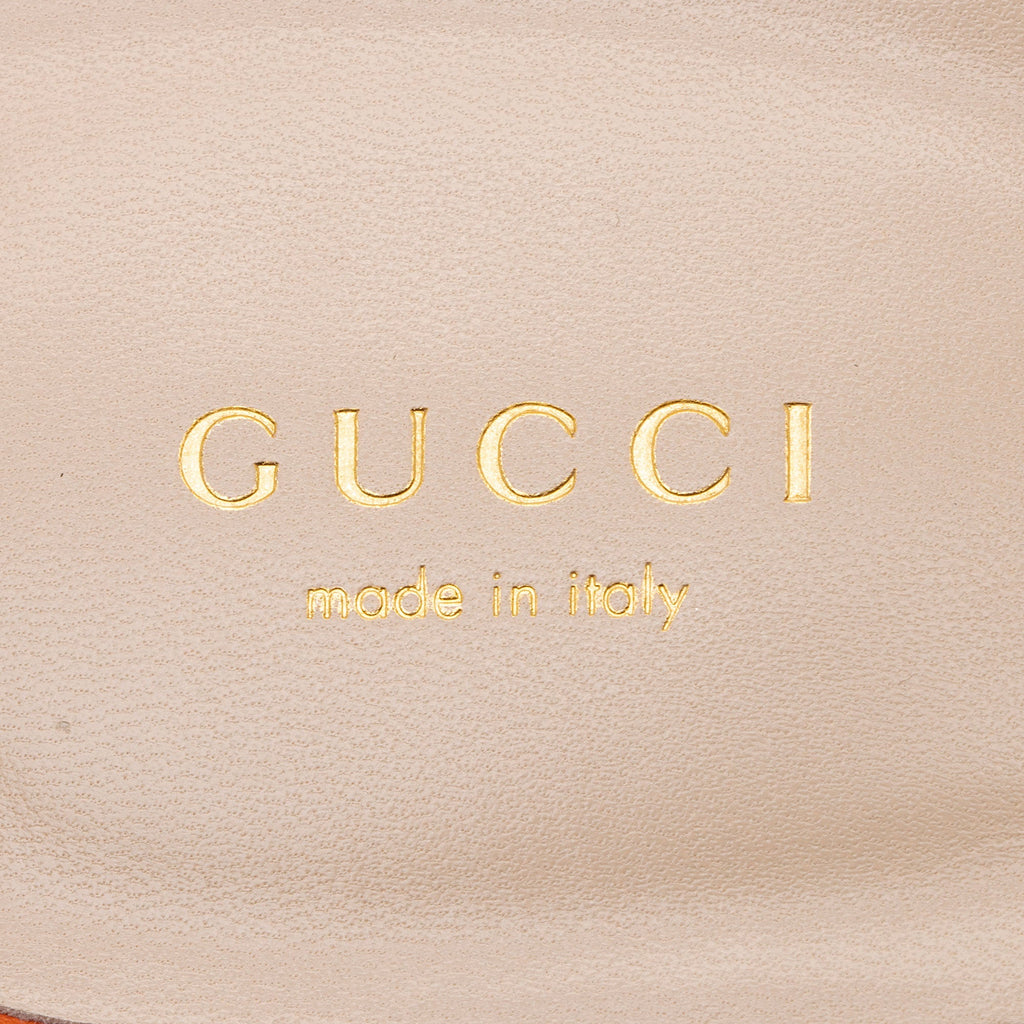 Gucci Calfskin Interlocking G Cut Out Slide Sandals - Size 9 / 39 (SHF-Q3nxuK)