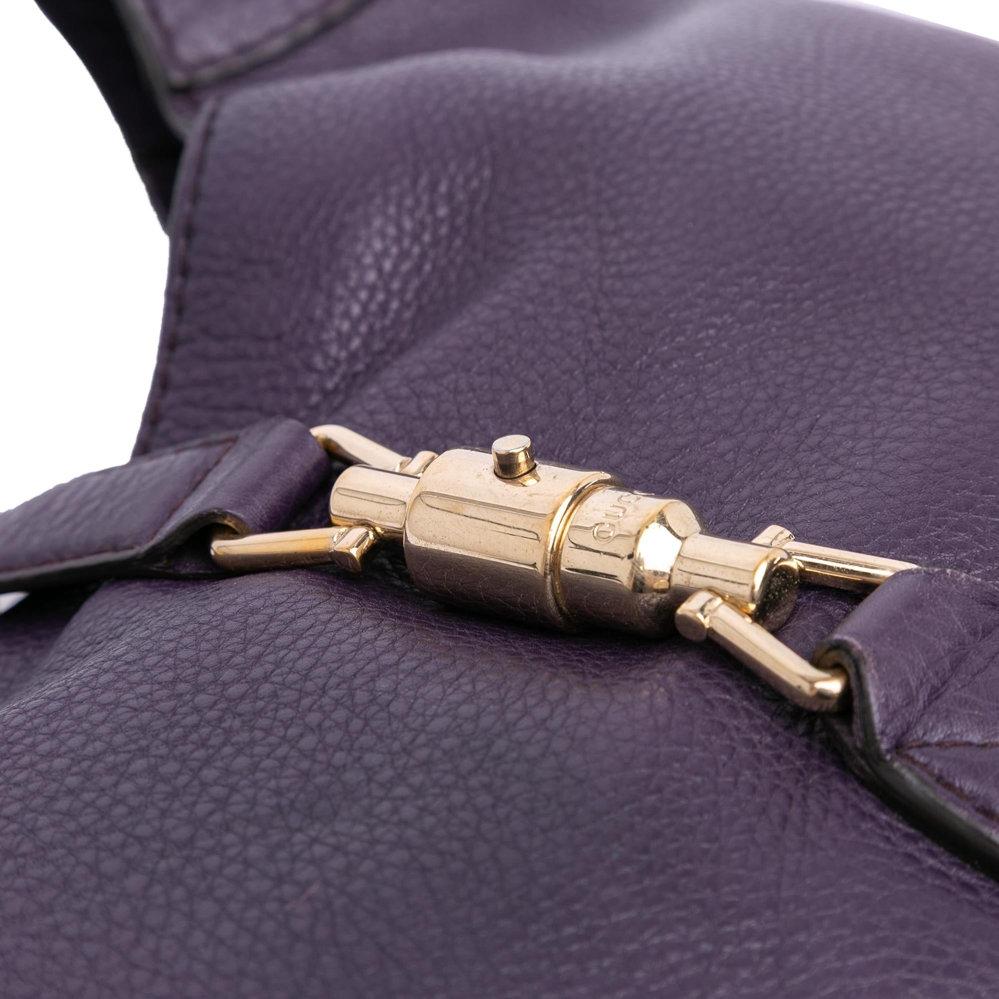 Gucci Calfskin Jackie O Bouvier Shoulder Bag