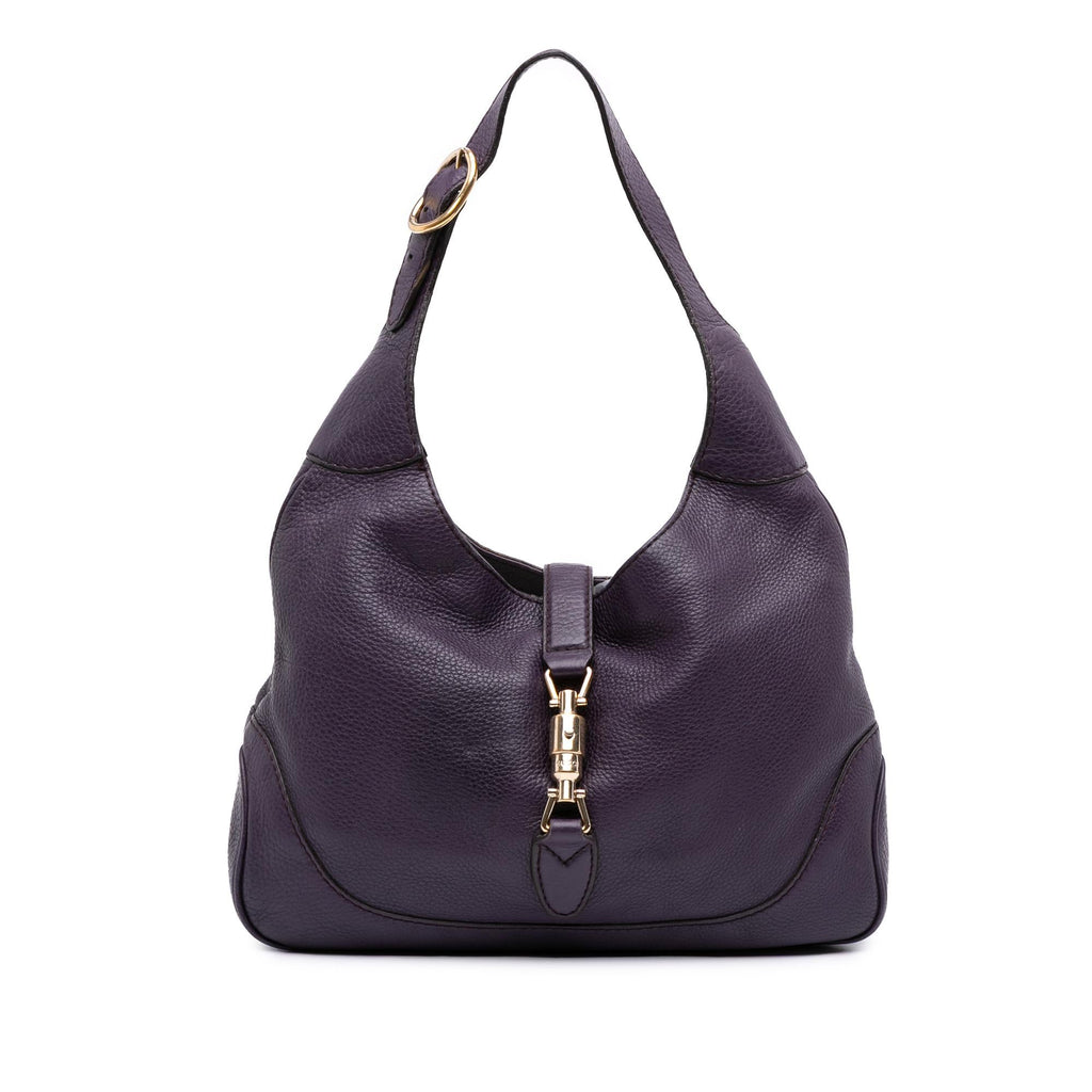 Gucci Calfskin Jackie O Bouvier Shoulder Bag