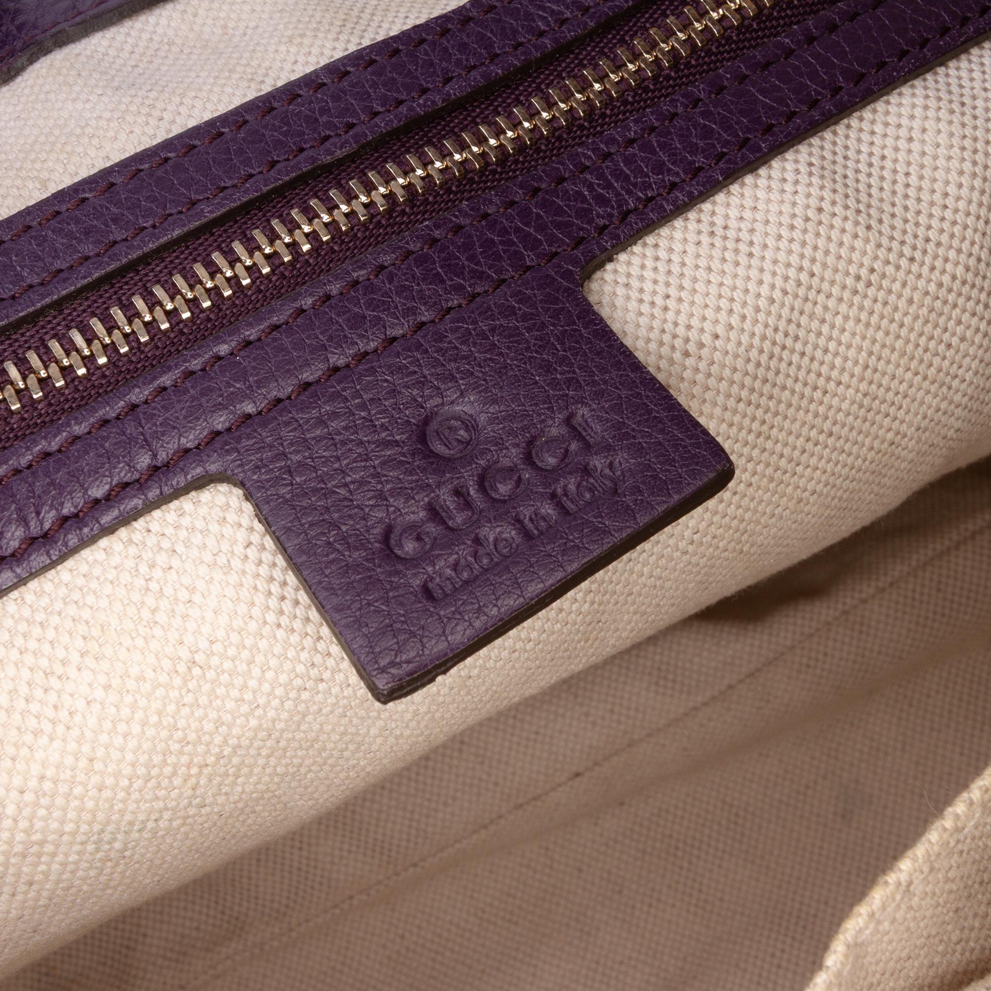 Gucci Calfskin Jackie O Bouvier Shoulder Bag