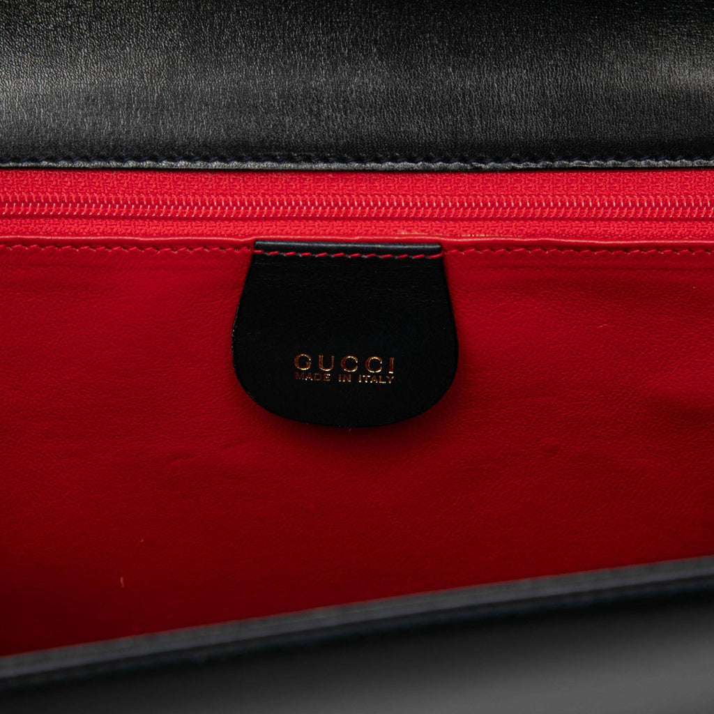 Gucci Calfskin Lady Lock Satchel