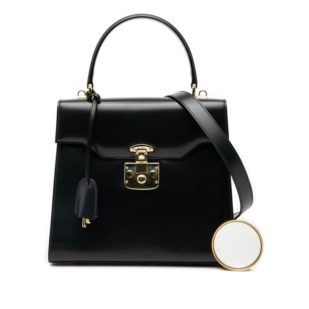 Gucci Calfskin Lady Lock Satchel