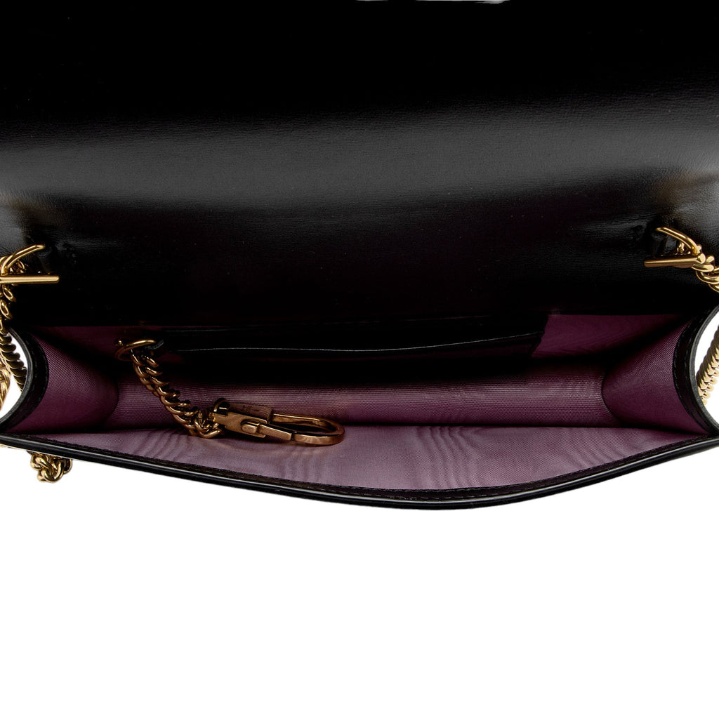 Gucci Calfskin Lovelight Diana Mini Chain Crossbody Bag (SHF-xwLh4x)