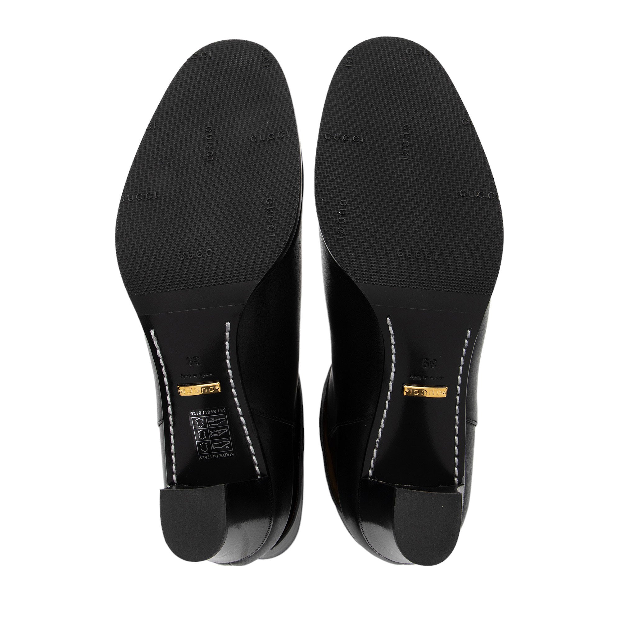 Gucci Calfskin Miranda Ankle Boots - Size 9 / 39 (SHF-Lo8tbh)
