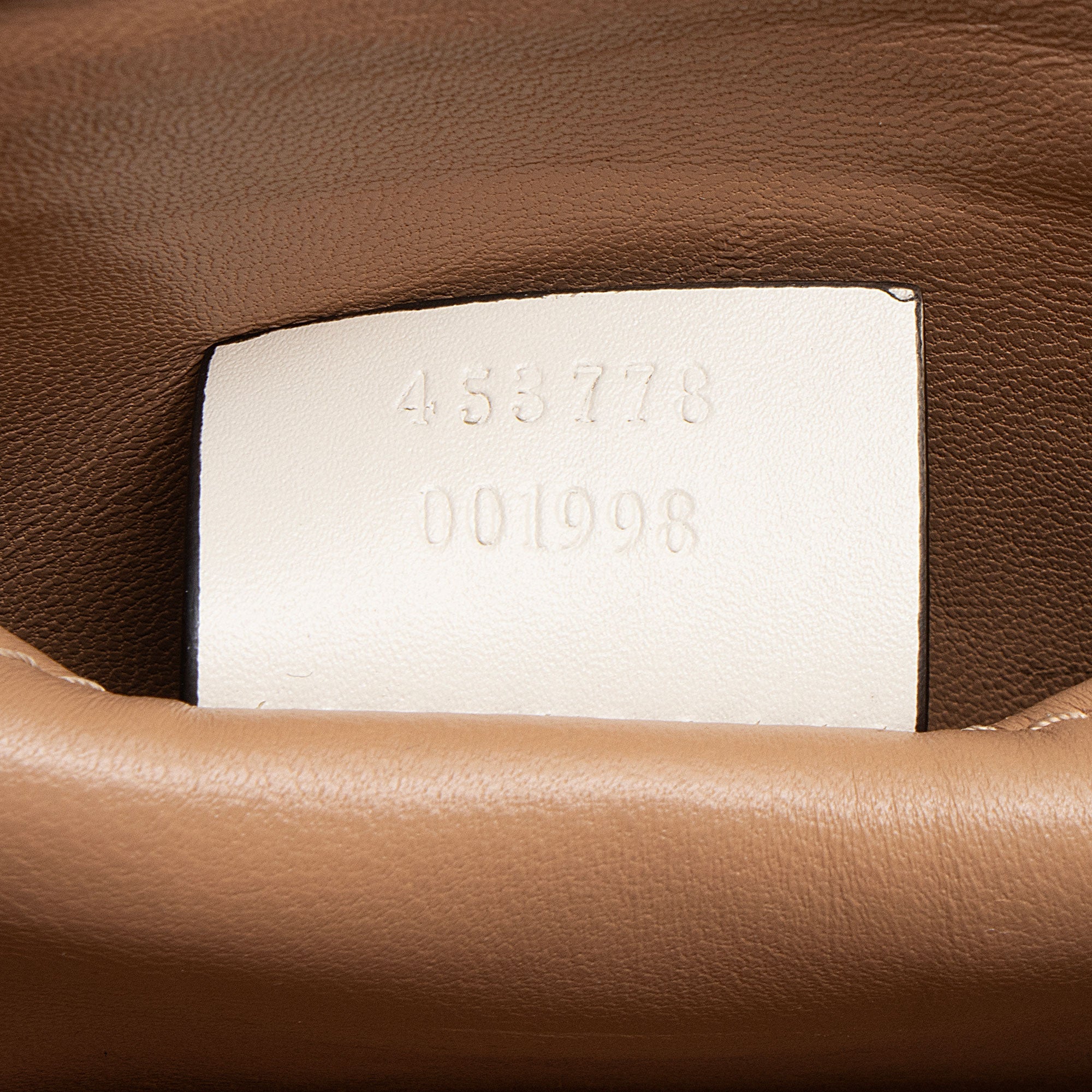 Gucci Calfskin Pearl Bee Broadway Mini Shoulder Bag