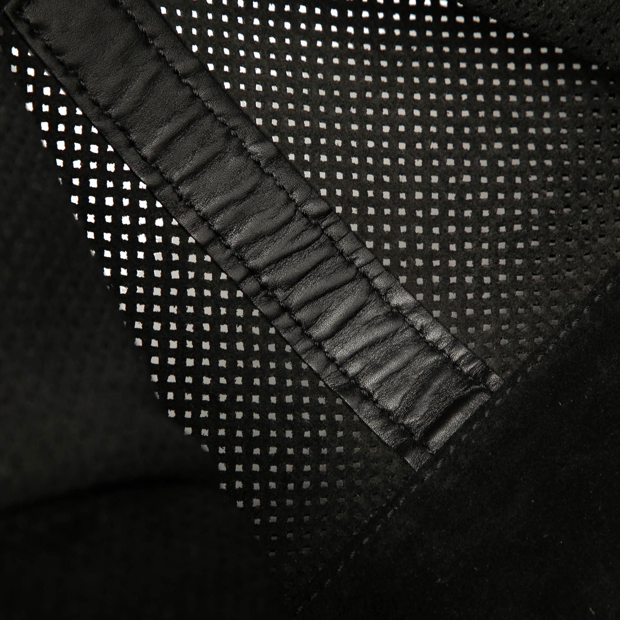 Gucci Calfskin Perforated Jackie Bardot Shoulder Bag
