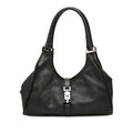 Gucci Calfskin Perforated Jackie Bardot Shoulder Bag