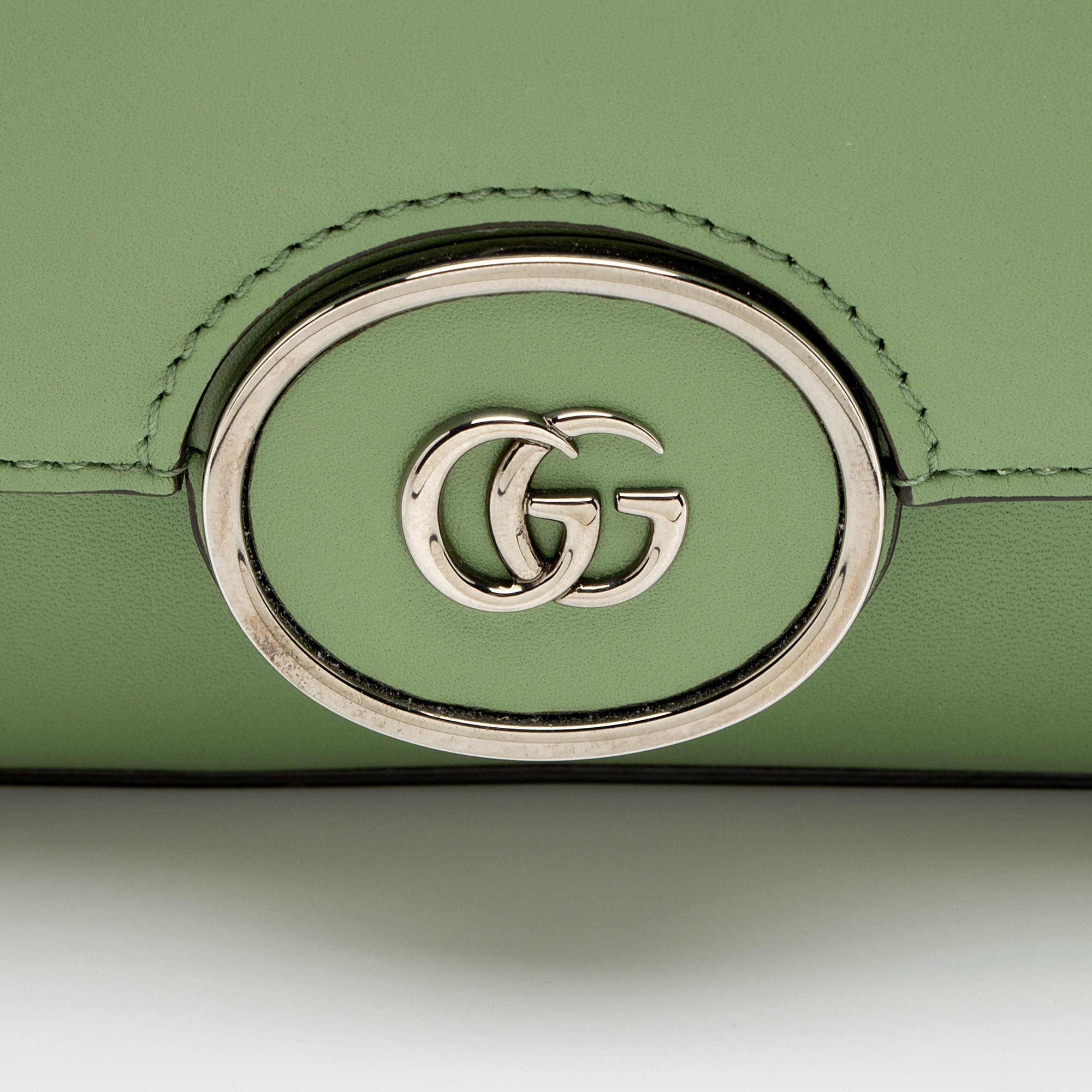 Gucci Calfskin Petite GG Mini Shoulder Bag