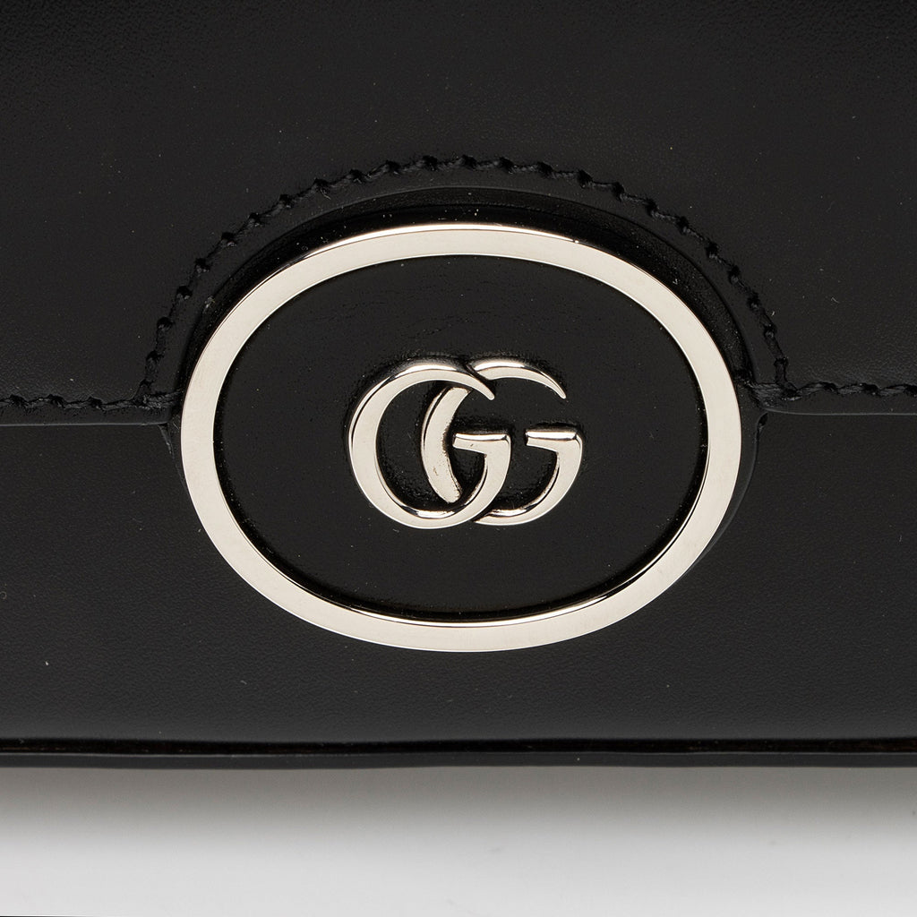 Gucci Calfskin Petite GG Mini Shoulder Bag
