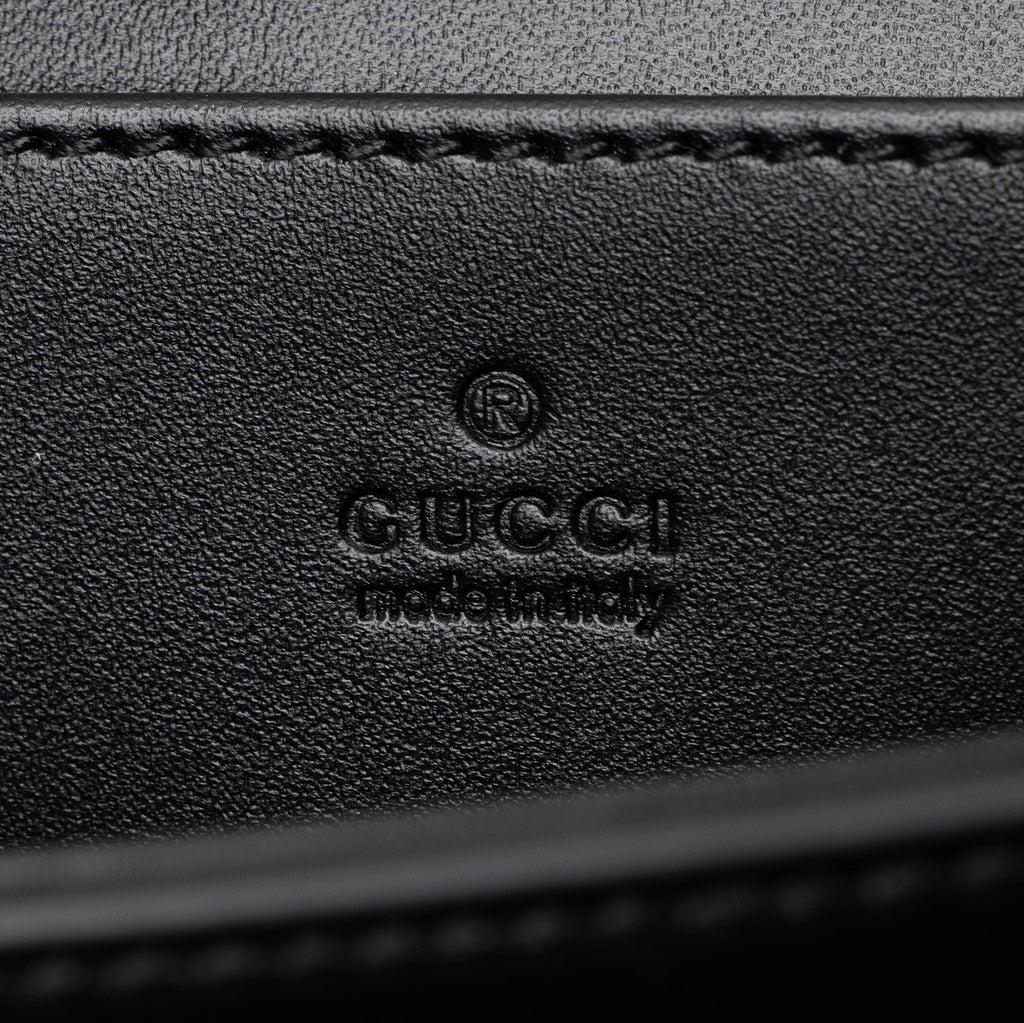 Gucci Calfskin Petite GG Mini Shoulder Bag