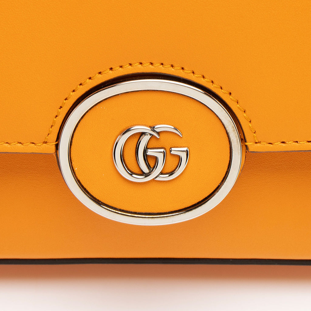 Gucci Calfskin Petite GG Mini Shoulder Bag