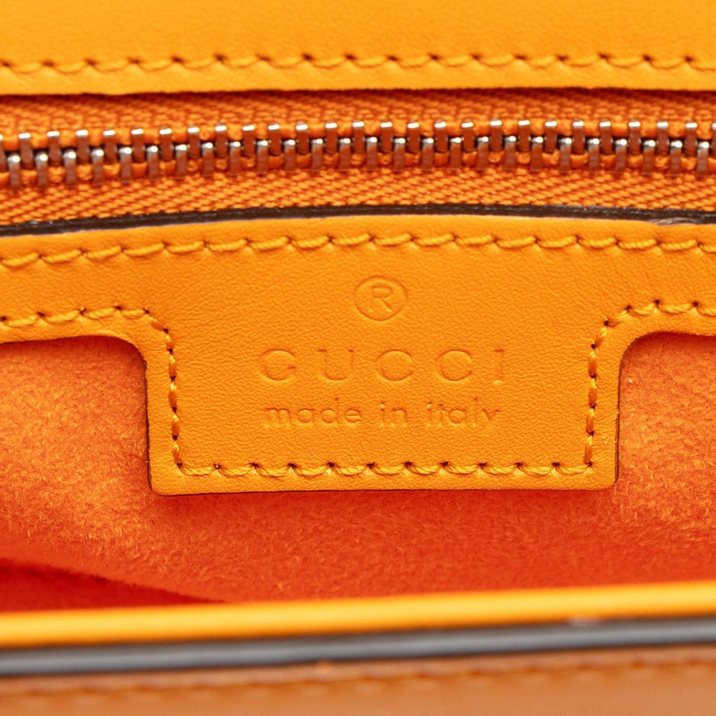 Gucci Calfskin Petite GG Mini Shoulder Bag