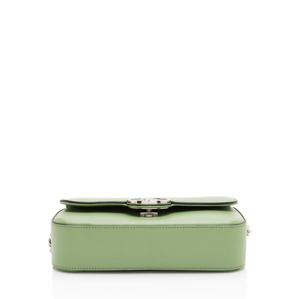 Gucci Calfskin Petite GG Mini Shoulder Bag