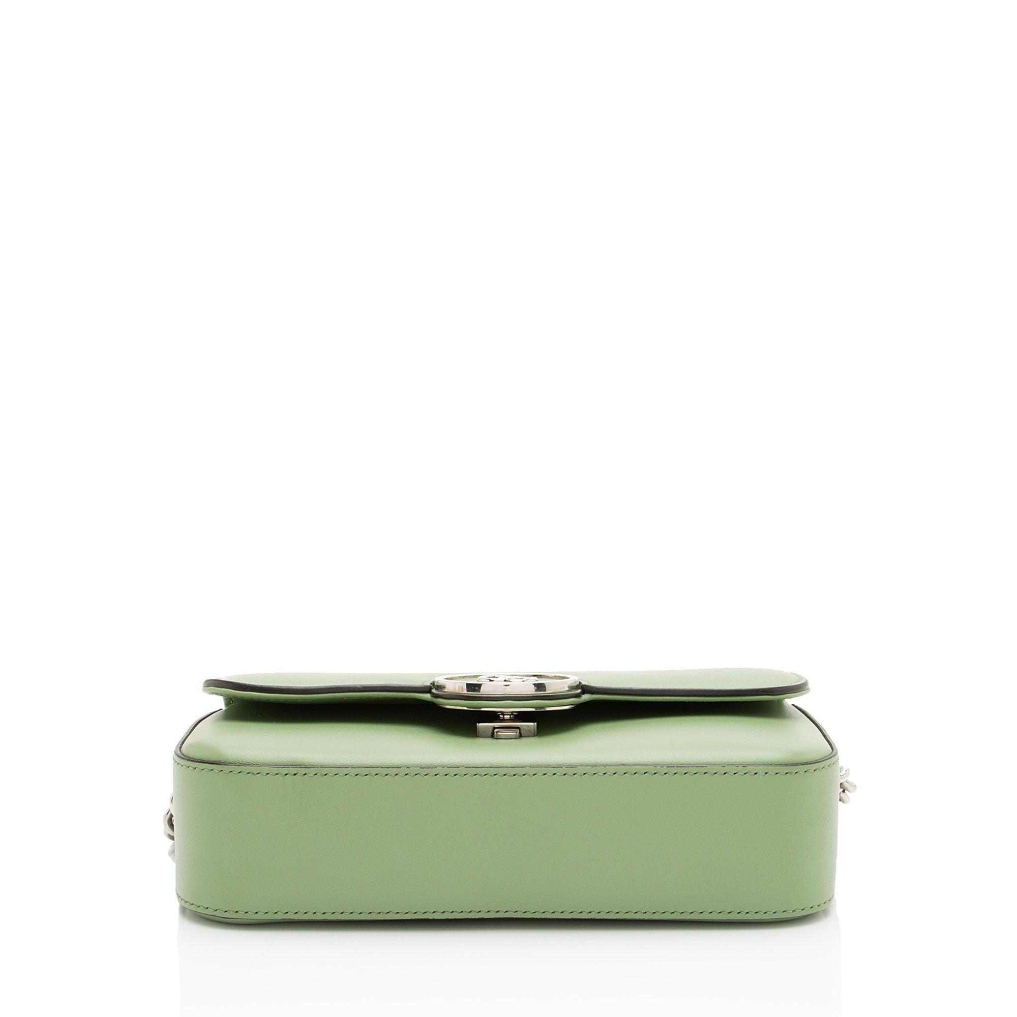 Gucci Calfskin Petite GG Mini Shoulder Bag