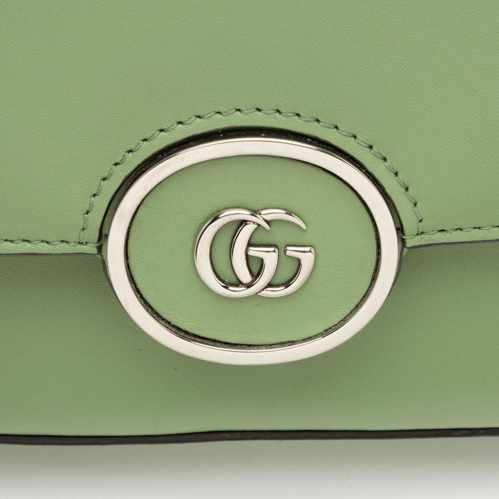 Gucci Calfskin Petite GG Mini Shoulder Bag