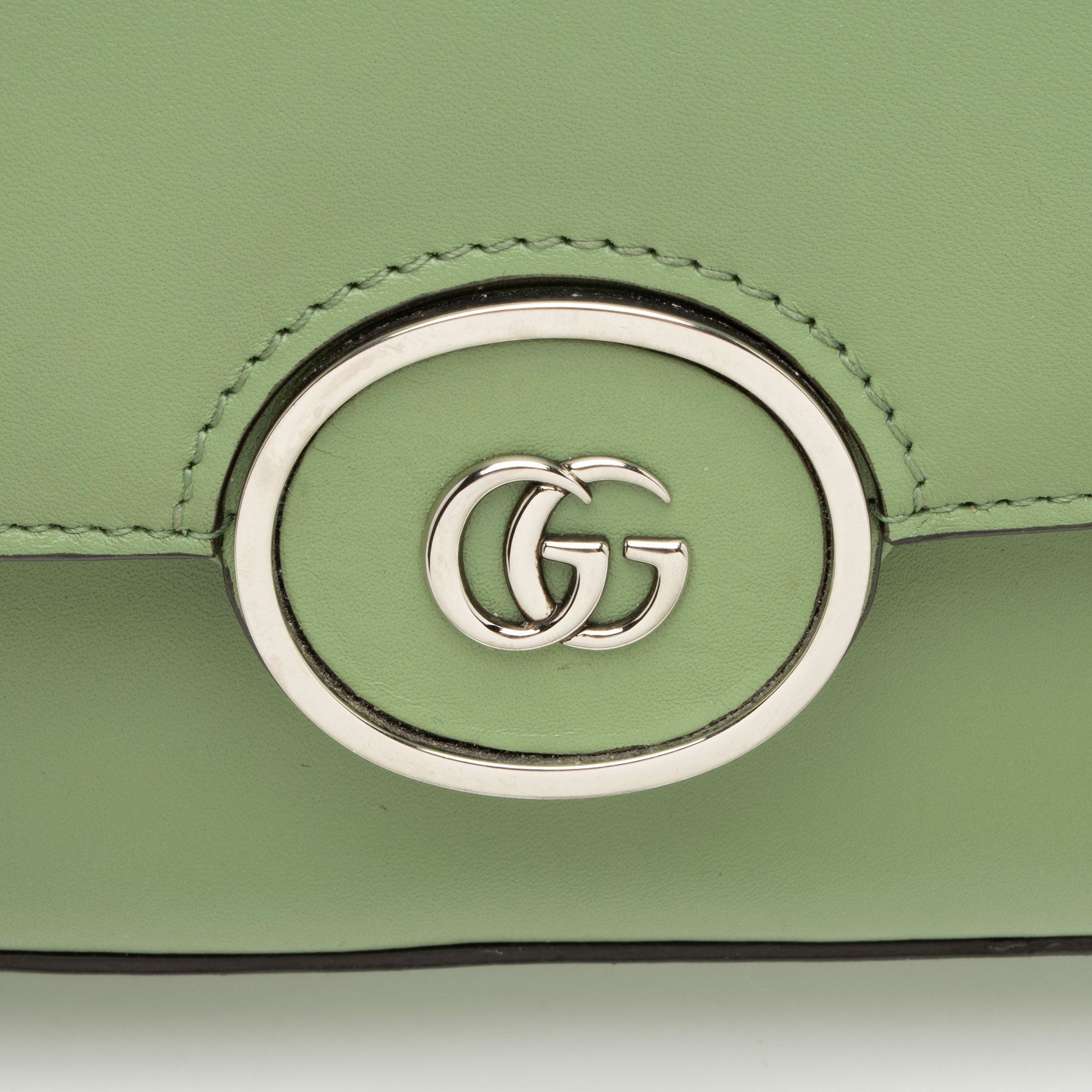 Gucci Calfskin Petite GG Mini Shoulder Bag
