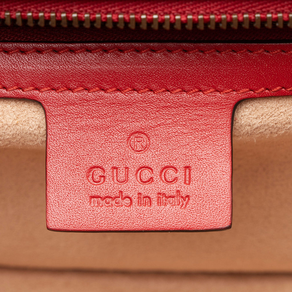 Gucci Calfskin Queen Margaret Shoulder Bag