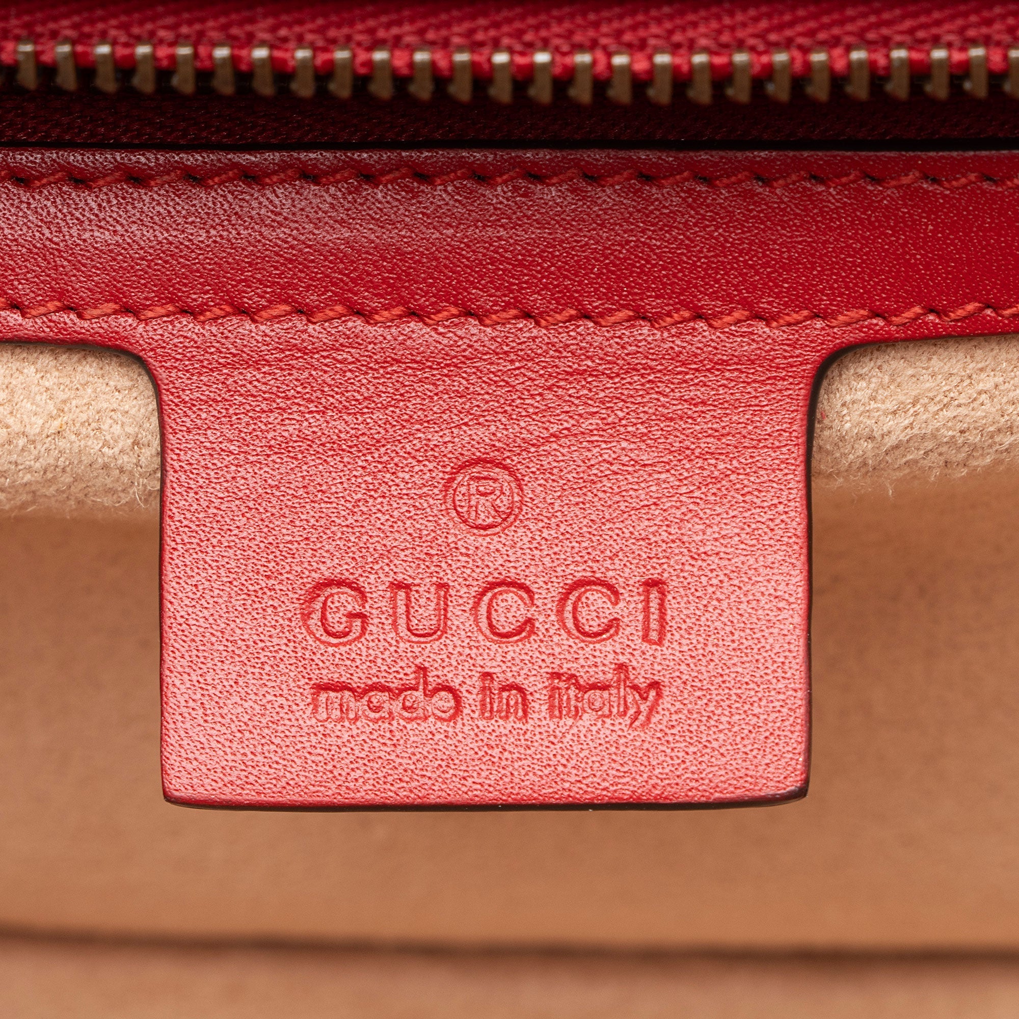 Gucci Calfskin Queen Margaret Shoulder Bag