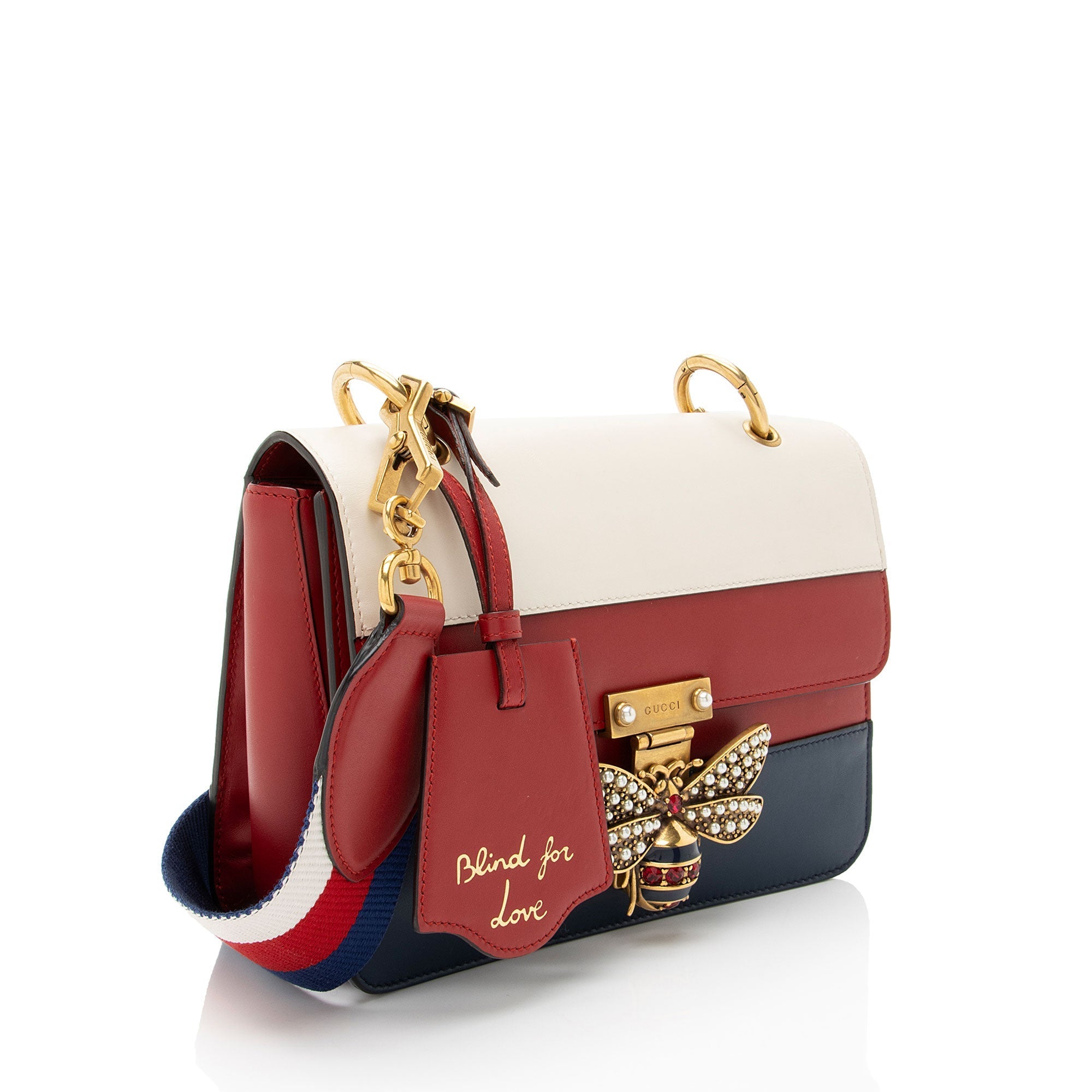 Gucci Calfskin Queen Margaret Shoulder Bag