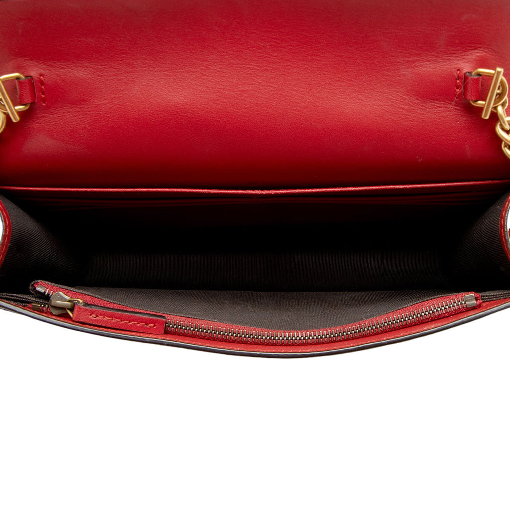 Gucci Calfskin Queen Margaret Wallet on Chain (SHF-9Q7LIA)