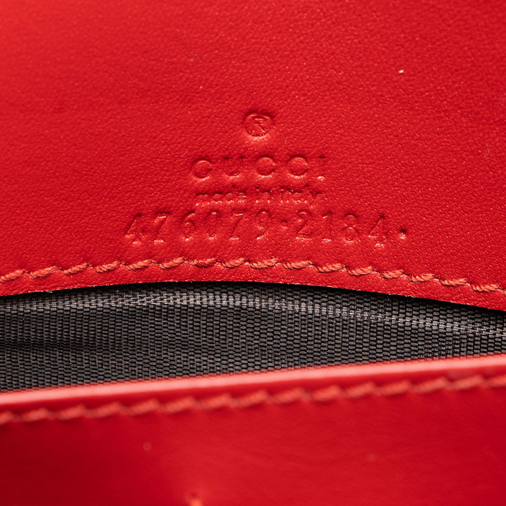 Gucci Calfskin QueLB Margaret Wallet on Chain