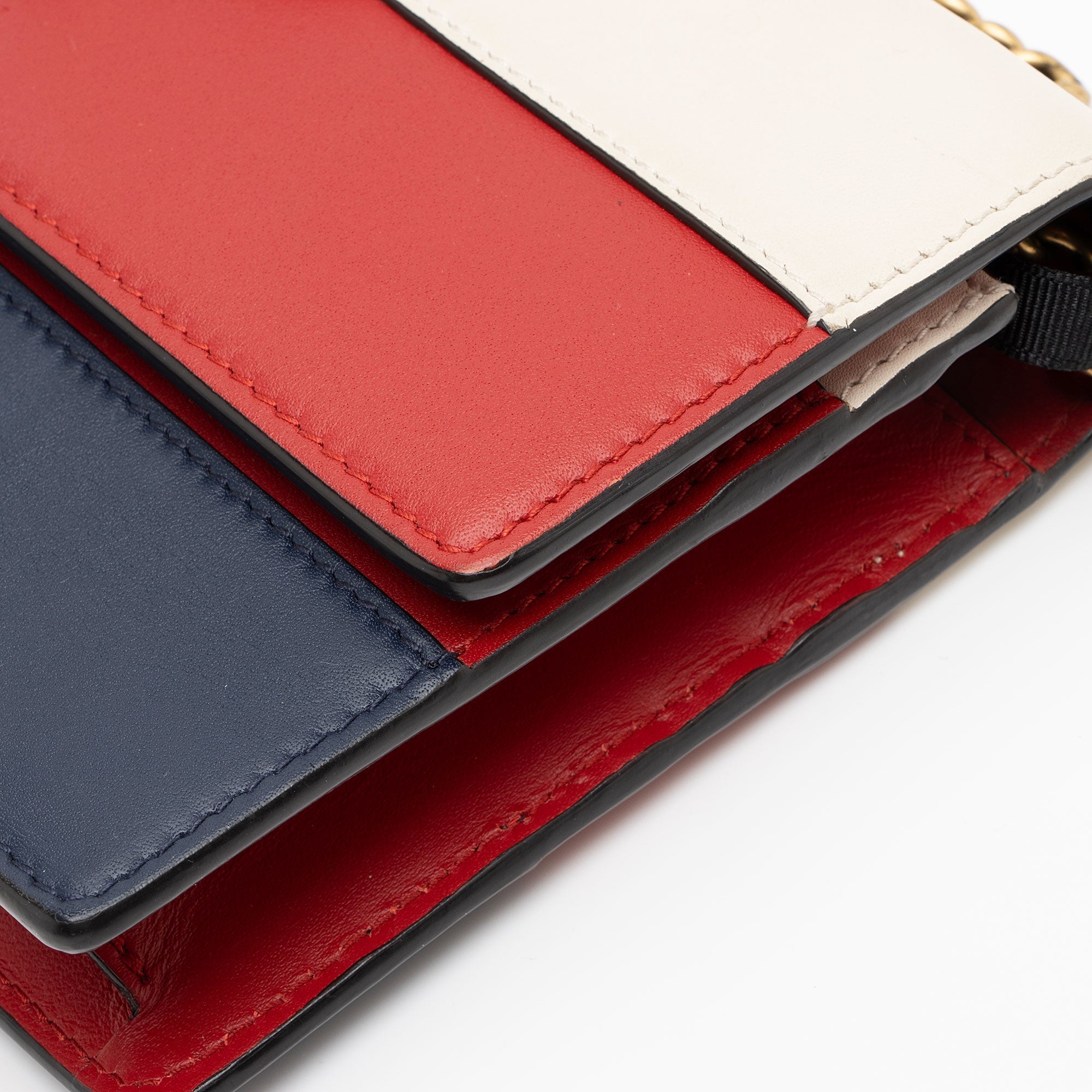 Gucci Calfskin QueLB Margaret Wallet on Chain