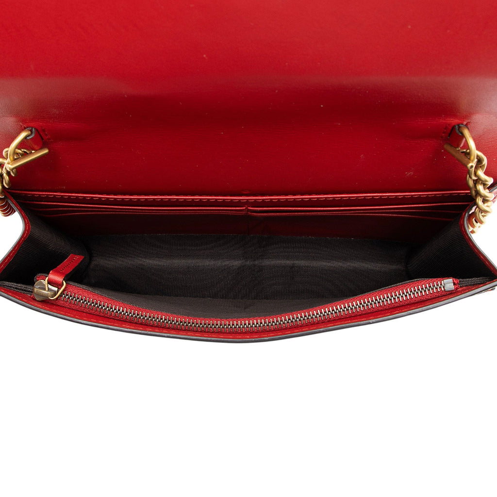 Gucci Calfskin QueLB Margaret Wallet on Chain