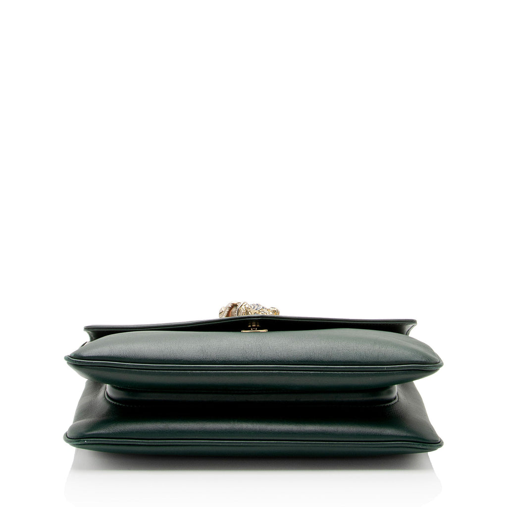 Gucci Calfskin Rajah Medium Shoulder Bag (SHF-FDKT5l)