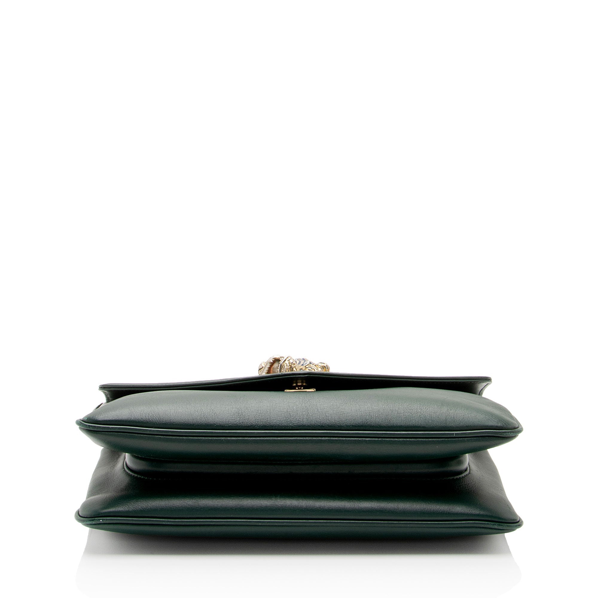Gucci Calfskin Rajah Medium Shoulder Bag (SHF-FDKT5l)