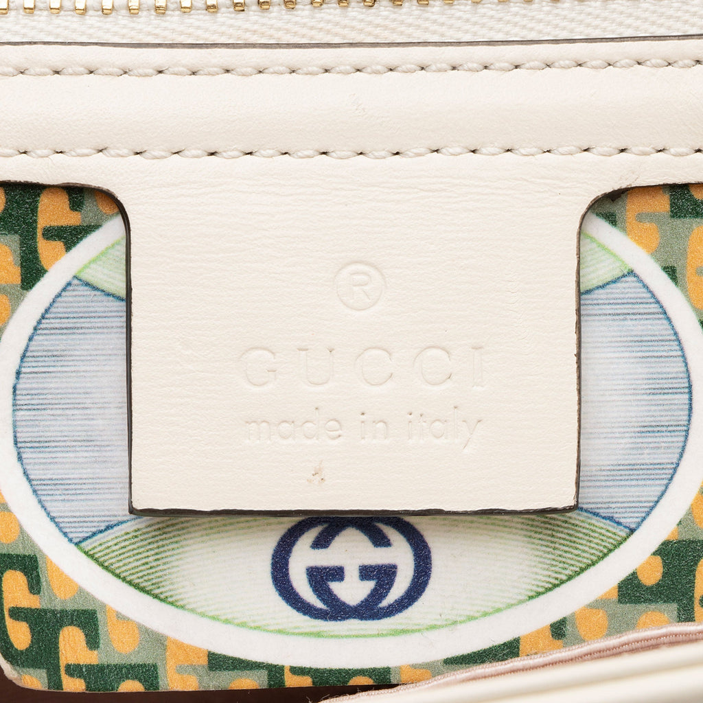 Gucci Calfskin Rajah Zumi Medium Shoulder Bag