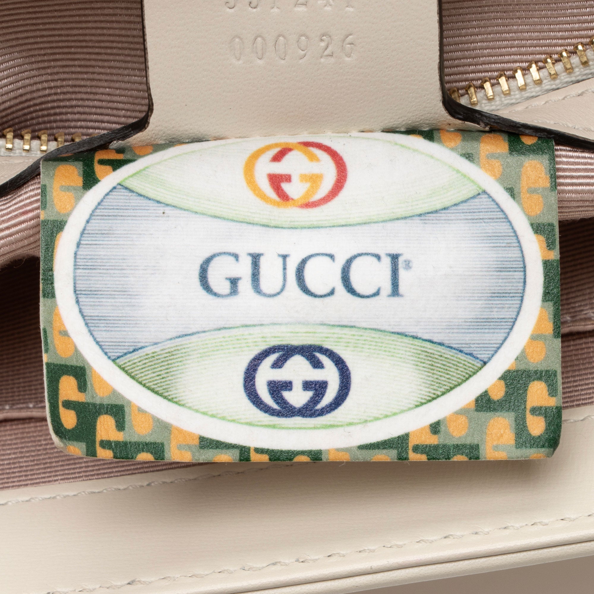 Gucci Calfskin Rajah Zumi Medium Shoulder Bag