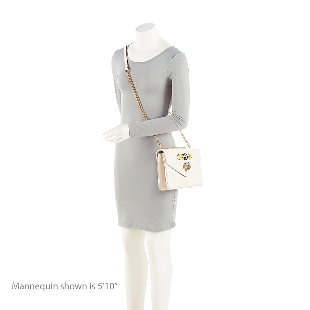Gucci Calfskin Rajah Zumi Medium Shoulder Bag