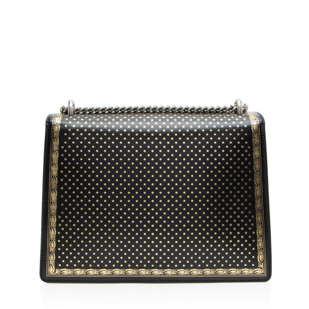 Gucci Calfskin Star Print Guccy Dionysus Large Shoulder Bag