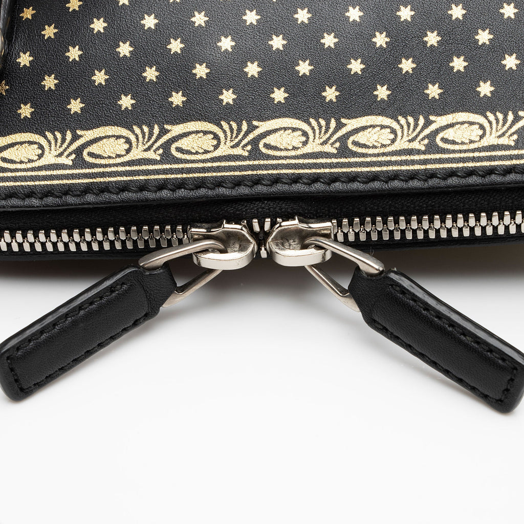 Gucci Calfskin Star Print Guccy Mini Shoulder Bag