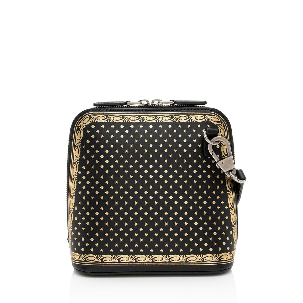 Gucci Calfskin Star Print Guccy Mini Shoulder Bag
