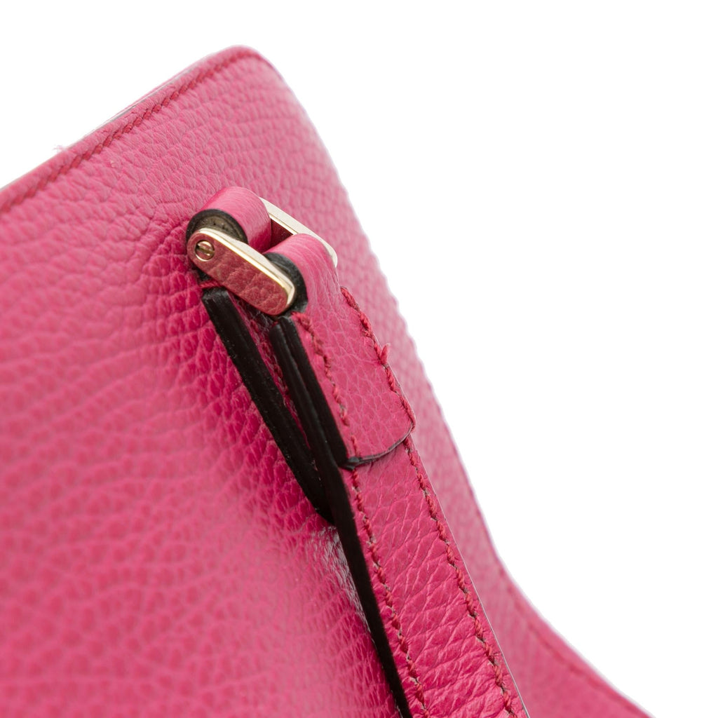 Gucci Calfskin Swing Top Handle Satchel