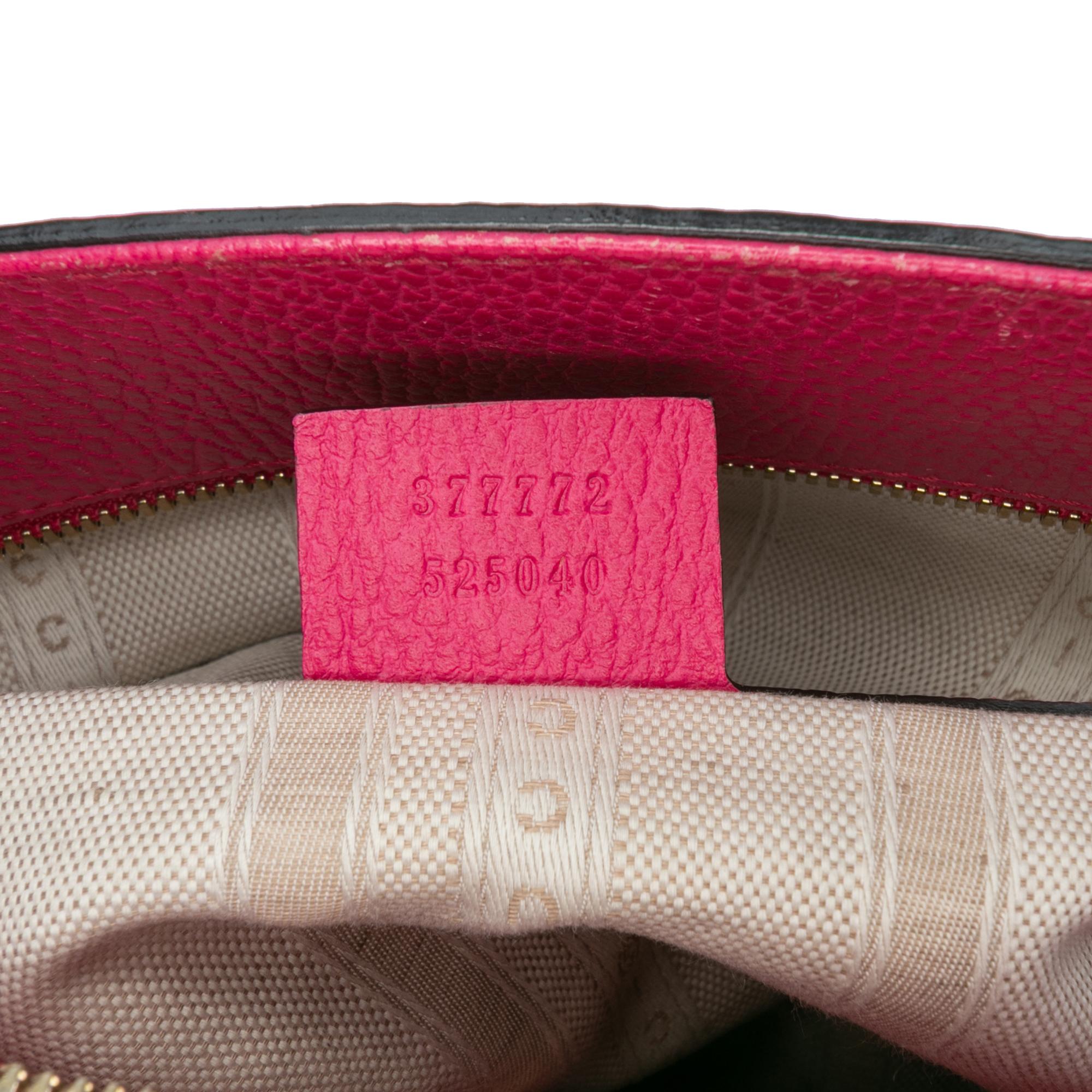 Gucci Calfskin Swing Top Handle Satchel